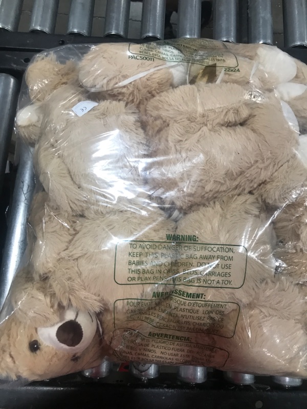 Photo 2 of bag of multiple teddy bears