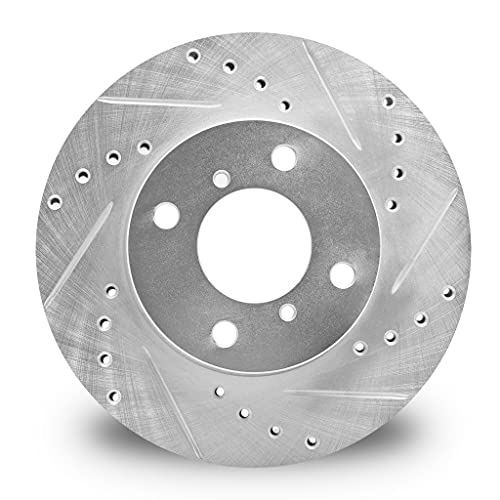 Photo 1 of 2 PACK DFC 631-59054R - Premium Drilled and Slotted Rear Passenger Side Brake Rotor
