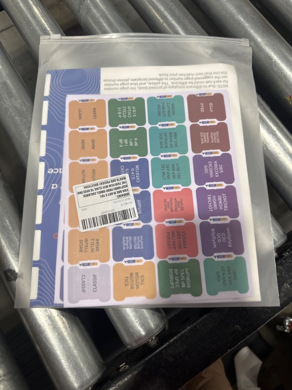 Photo 1 of D.S.M 5 Edition Colorful Index Tabs, 72 Color Coded Diagnosis Guide Tabs with Page Makers
