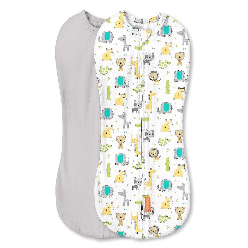 Photo 1 of [Size NB] SwaddleMe Newborn Swaddle Pod Safari Excursion
