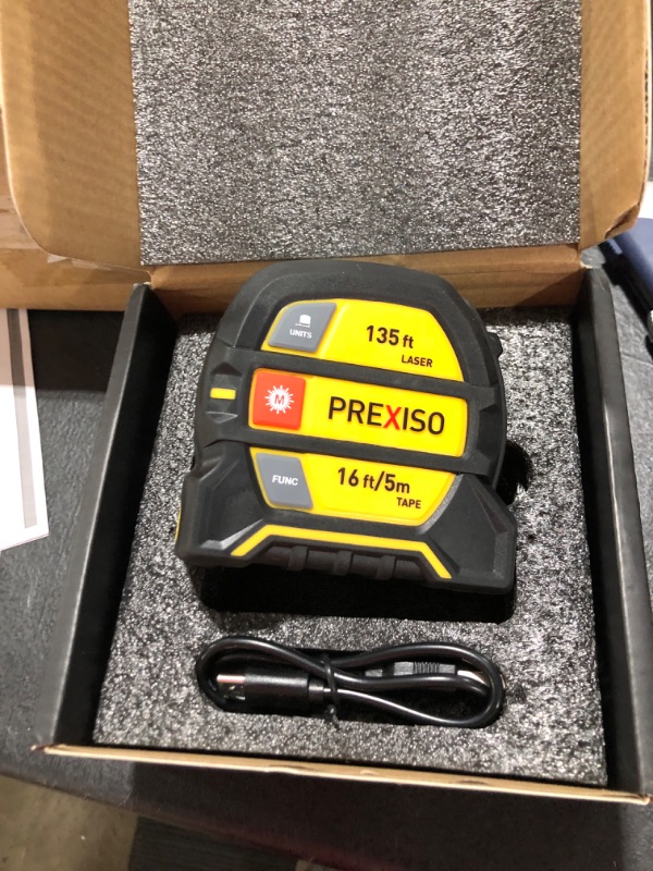 Photo 1 of 135 FT MEASURING TAPE WITH LASER 