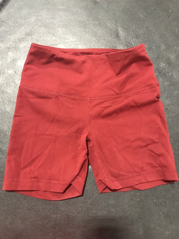 Photo 1 of [Size XS] Yoga Shorts- Red