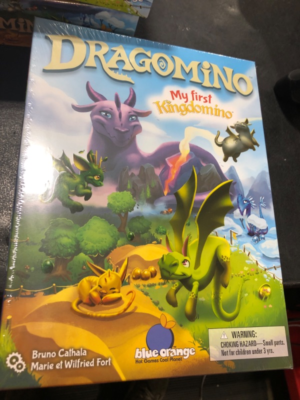 Photo 2 of Blue Orange Games Dragomino, My First Kingdomino- Kid Strategy Game for 2 to 4 Players- Ages 5 and Up