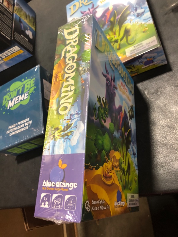 Photo 2 of Blue Orange Games Dragomino, My First Kingdomino- Kid Strategy Game for 2 to 4 Players- Ages 5 and Up