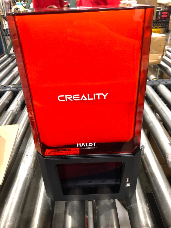 Photo 2 of Creality HALOT-ONE Resin 3D Printer with High Precise Integral Light Source, CL-60 SLA 3D Printer with 2K Mono LCD Screen WiFi Function Dual Cooling & Filtering Systems Print Size 127x80x160mm