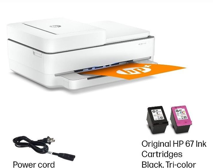 Photo 1 of HP ENVY 6455e Color Inkjet Printer, Print, scan, copy, Easy setup, Mobile printing, Best for home
