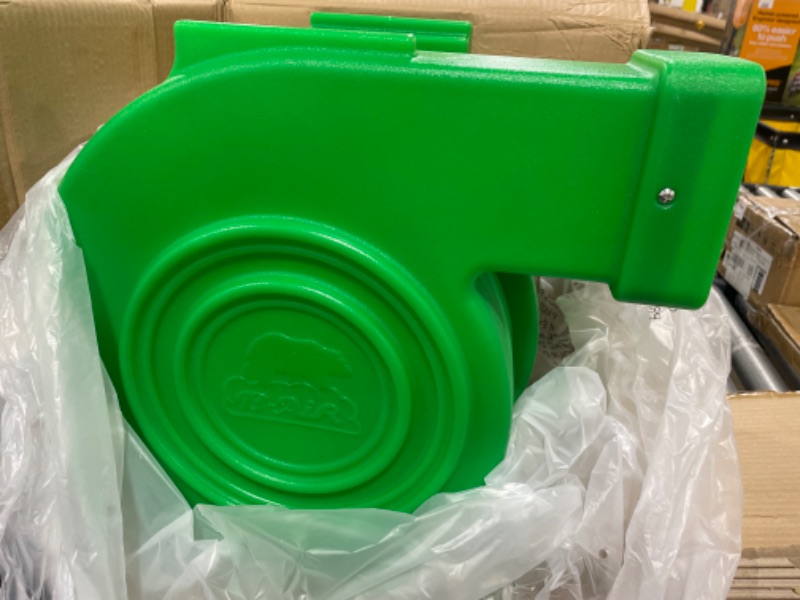 Photo 3 of B-AIR Kodiak 1.5 HP ETL Bounce House Blower, Green