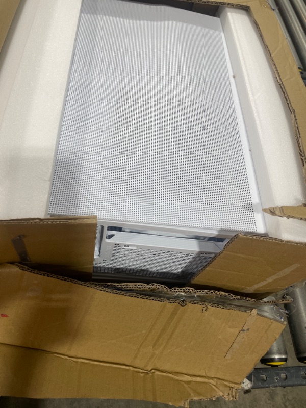 Photo 1 of ASUS Prime AP201 33-Liter MicroATX White case with Tool-Free Side Panels and a Quasi-Filter mesh, with Support for 360 mm Coolers, Graphics Cards up to 338 mm Long, and Standard ATX PSUs