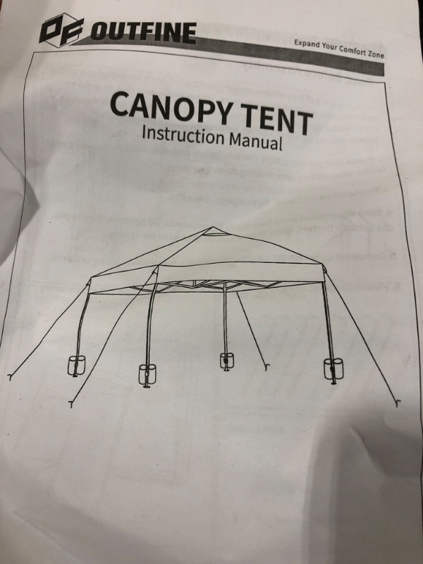 Photo 1 of CANOPY TENT / COLOR BLACK 