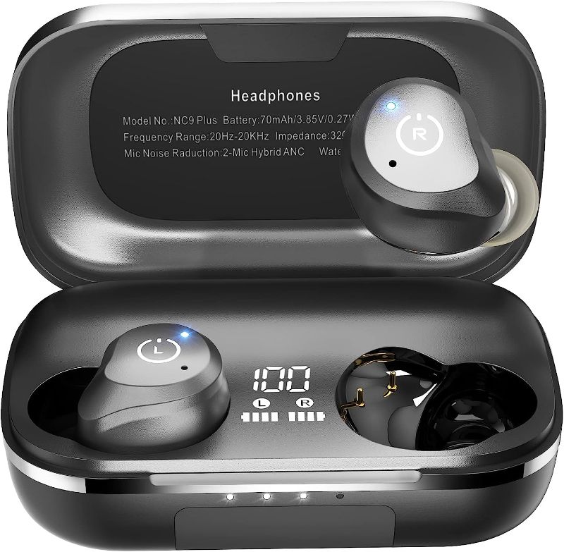 Photo 1 of 
TOZO NC9 Plus Hybrid Active Noise Cancelling Wireless Earbuds,