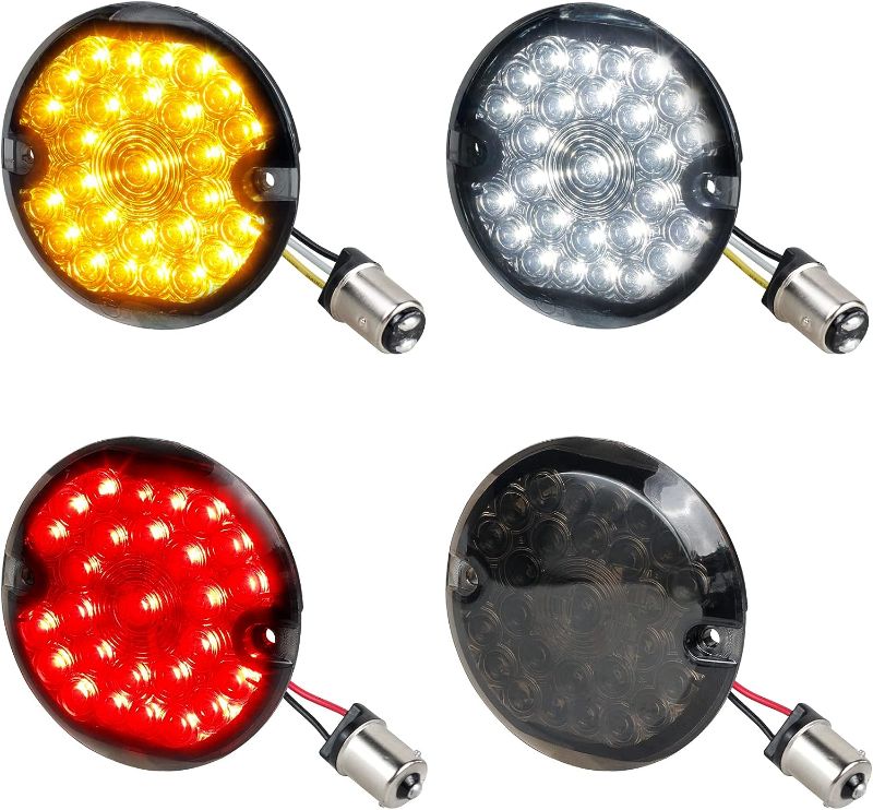 Photo 1 of 
NTHREEAUTO 3 1/4 inch LED 1157 Front Turn Signals 