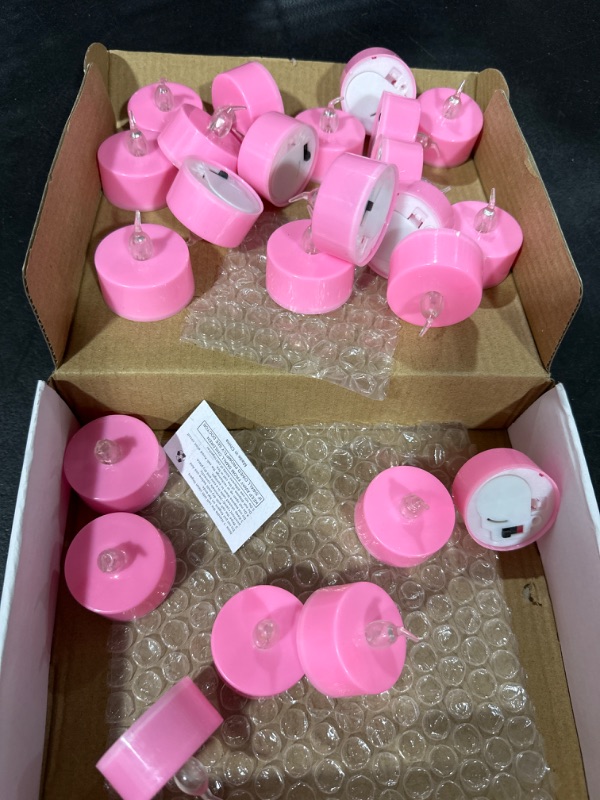 Photo 2 of 
LANKER 24 Pack LED Tea Lights Candles 