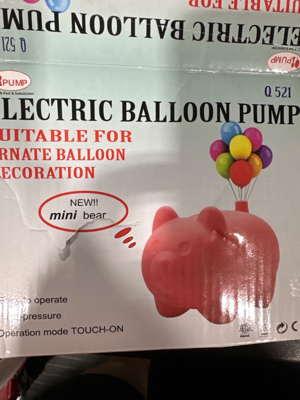 Photo 2 of 
Electric Balloon Pump,