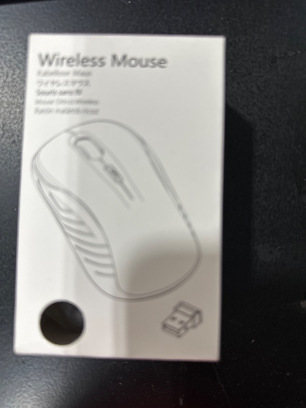 Photo 2 of LeadsaiL Wireless Mouse Silent 2.4G USB Computer Mouse Compact Optical Cordless Mouse Mini Quiet Wireless Mice, Noiseless, 4 Buttons, 3 Adjustable DPI Mobile Mouse for PC/Laptop/Windows/Mac/Linux Light Grey