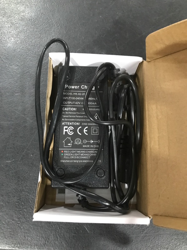 Photo 1 of EVAPLUS 42V Charger PowerFast 3-Prong Inline Connector for 36V Pocket Mod