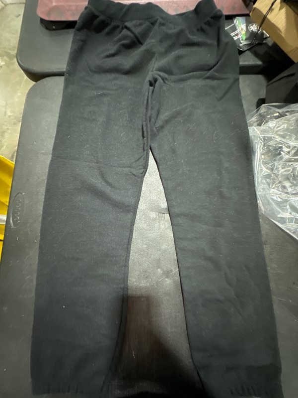 Photo 2 of HANES BLACK SWEATPANTS SIZE SMALL 