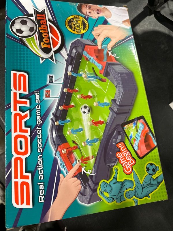 Photo 3 of Classic Desktop Ejection Football Match. Strategy Board Games for Kids, 2 Player for Family and Kids, Ages 8 and Up.Fun Gifts for Boys and Girls.Challenging, Patient