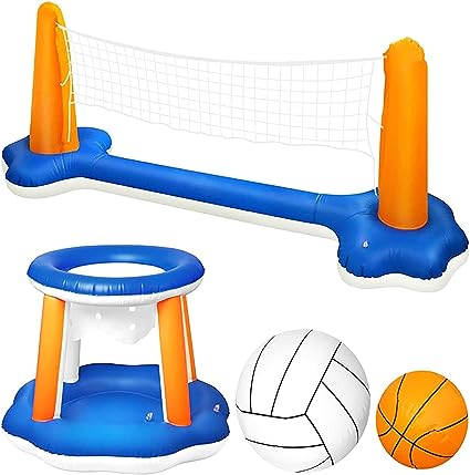 Photo 1 of Outdoor Water Water Toys Stand Stand Volleyball Basketball Entertainment Pool Floats for Kids