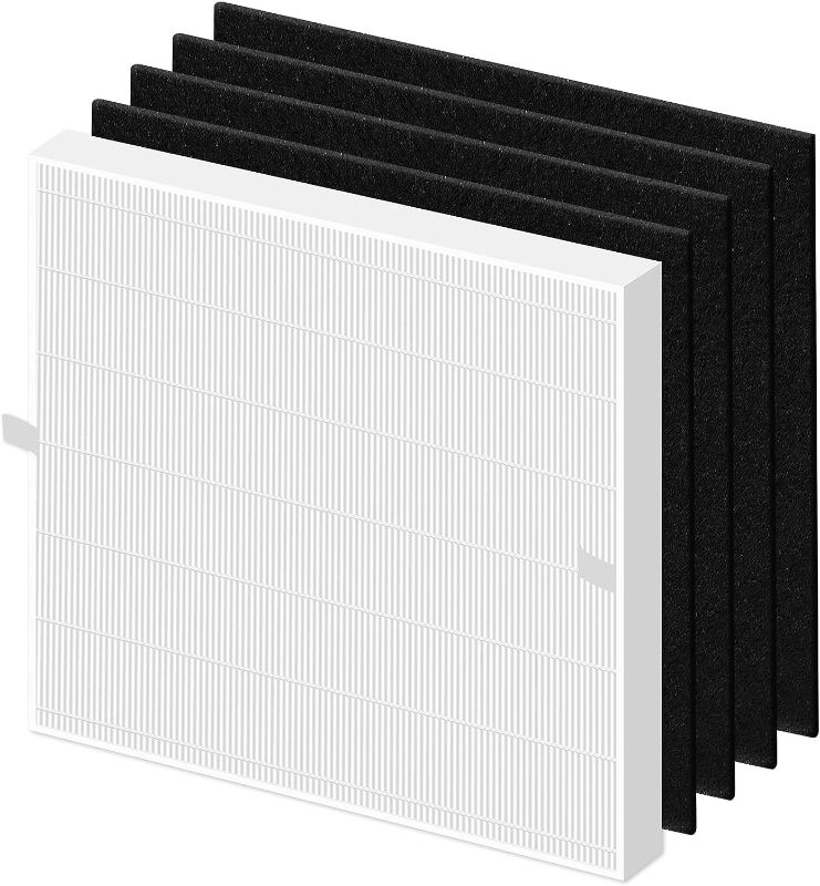 Photo 1 of 
AP-1512HH HEPA Filter Replacement for Coway Airmega Puri-fierAP1512HH AP-1512HH-FP AP-1518R AP-1519P, 1 Pack H13 True HEPA Filter & 4 Pack Activated..