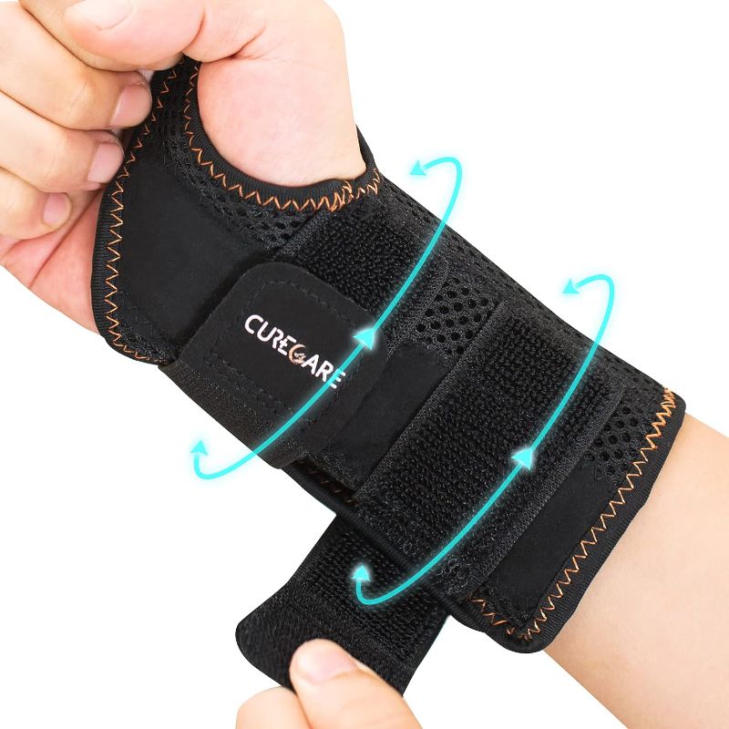 Photo 1 of 
New Upgraded Carpal Tunnel Wrist Brace Night Support, Wrist Support with 2 Adjustable Straps, Comfortable Wrist Brace for Tendonitis, Sprained Wrist l/ xl