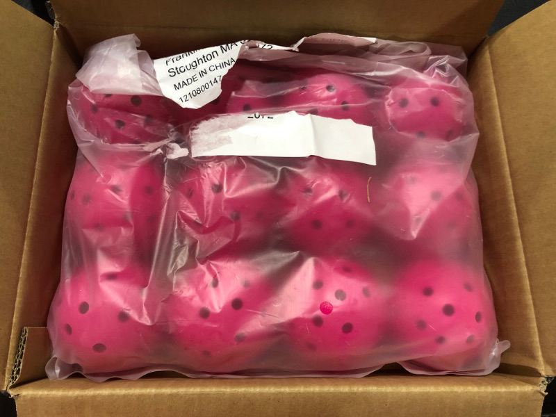 Photo 2 of 12 Pack Franklin Pickleballs- Pink