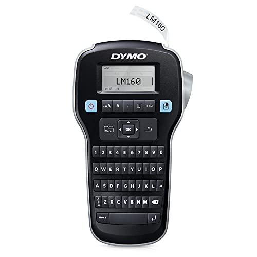 Photo 1 of DYMO LabelManager 160 Portable Label Maker Bundle, Easy-to-Use, One-Touch Smart Keys, QWERTY Keyboard, Large Display, for Home & Office Organization,
