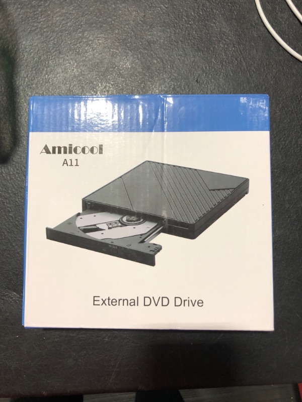 Photo 1 of Amicool A11-SU3 Slim External DVD Drive USB 3.0 CD/DVD+/-RW
