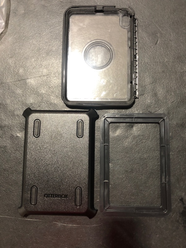 Photo 2 of OtterBox Defender Series Case for iPad Mini (6TH GEN) - Black