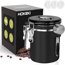 Photo 1 of Hokeki Coffee Canister includes Coffee Scoop with Clip