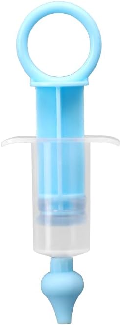 Photo 1 of Baby Nasal Aspirator, Silicone Tips Nasal Aspirator, Does Not Hurt The Nasal Cavity and Prevents Reflux (Blue)
