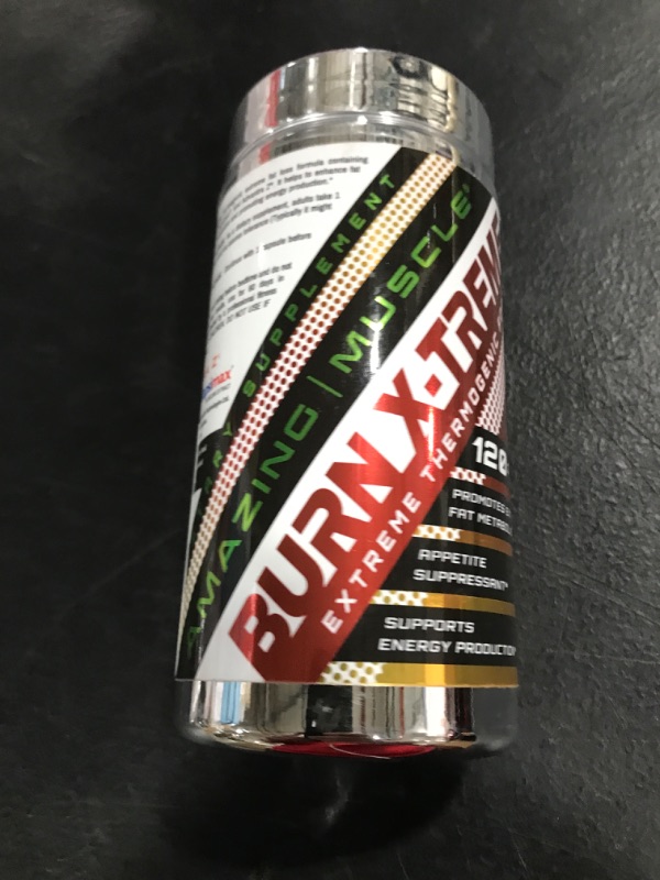 Photo 2 of Amazing Muscle Burn X-Treme Complete Thermogenic Formula - 120 Capsules - 30 Servings - Provides a Huge Metabolism Boost, Aids in Energy Protection - Controls Appetite EXP 5/2023