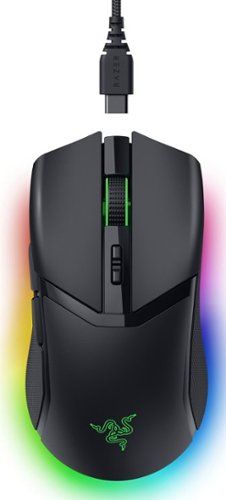 Photo 1 of Razer Cobra Pro Wireless Gaming Mouse with Chroma RGB Lighting and 10 Customizable Controls - Black
