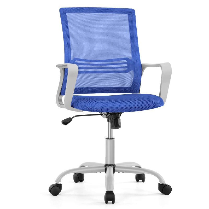 Photo 1 of Office Chair - Ergonomic Executive Mid Back Home Office Desk Chairs, Adjustable Height, Breathable Mesh