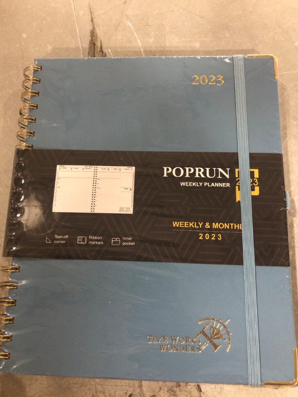 Photo 1 of poprun weekly planner