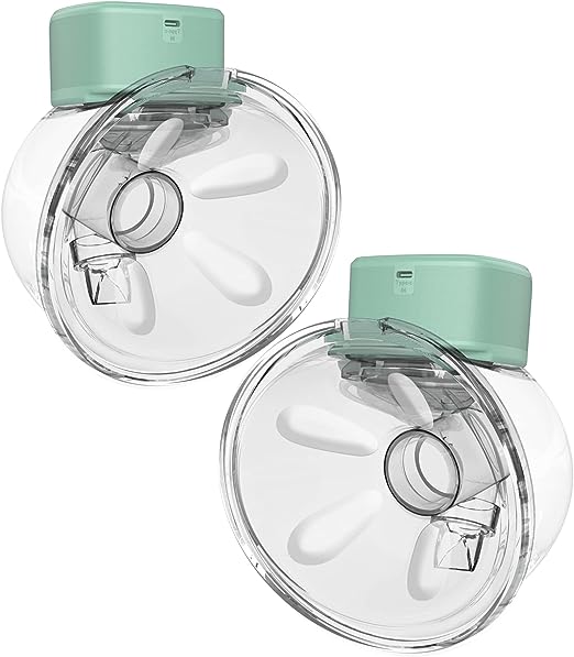 Photo 1 of Double Wearable Breast Pump Breastfeeding, Hands Free Portable Breast Pump with 3 Modes & 9 Levels Electric Breast Pump with LCD Screen, No Leakage, Low Noise & Painless, 2 Pack
