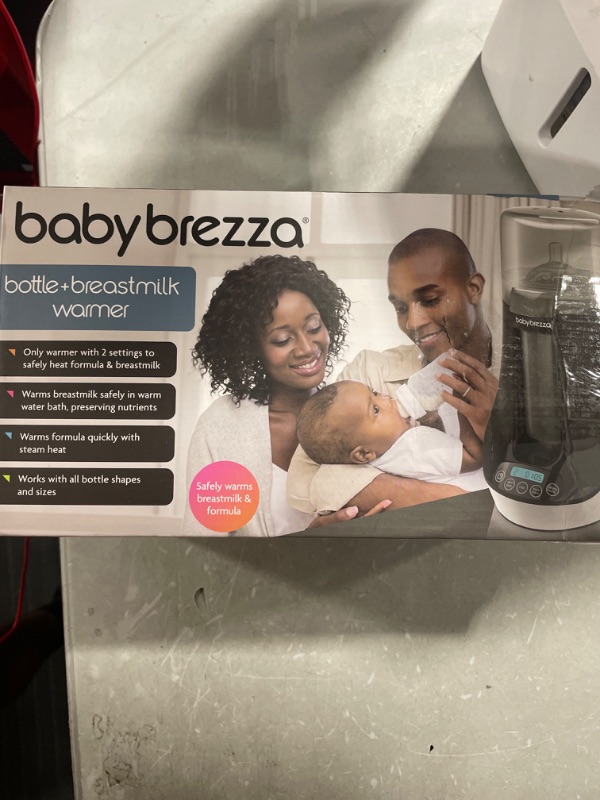 Photo 3 of Baby Brezza Electric Baby Bottle Warmer, Breastmilk Warmer + Baby Food Warmer and Defroster - Universal Warmer Fits All Feeding Bottles: Glass, Plastic, Small, Large + Newborn – Digital Display Bottle + Breastmilk Warmer