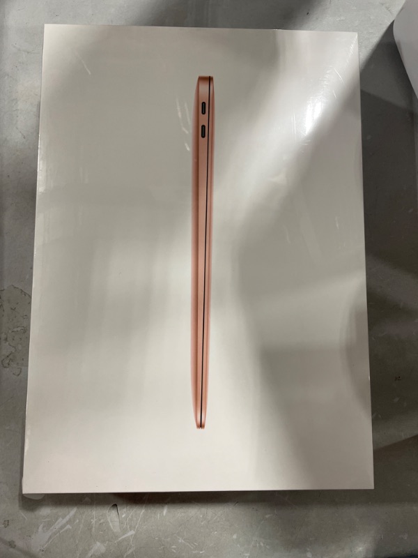 Photo 6 of Apple 2020 MacBook Air Laptop M1 Chip, 13" Retina Display, 8GB RAM, 256GB SSD Storage, Backlit Keyboard, FaceTime HD Camera, Touch ID. Works with iPhone/iPad; Gold 256GB Gold - FACTORY SEALED , OPENED FOR PICTURES 