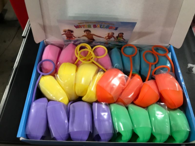 Photo 1 of 24 Pcs Reusable Water Balloons Water Balls