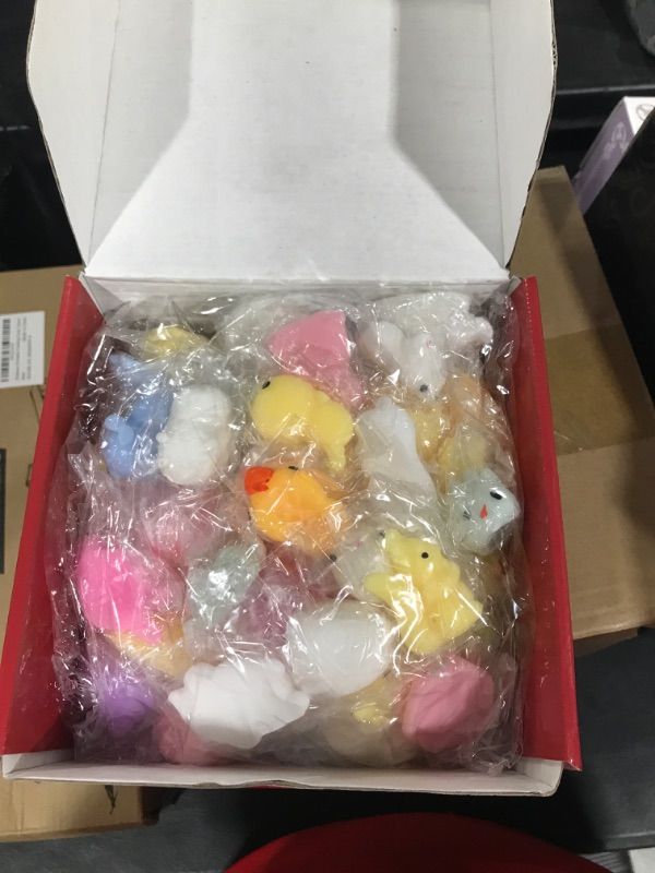 Photo 1 of 60Pcs Mochi Squishy Toys, Cute Animals, Assorted Colors, for Kids Boys Girls Party Favors Birthday Gifts
