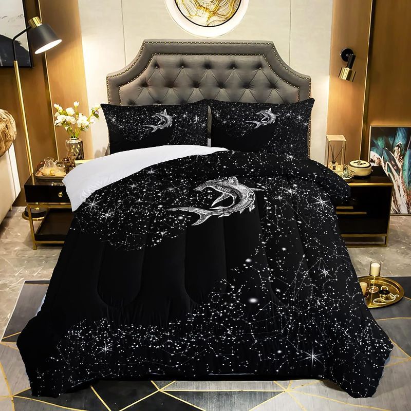 Photo 1 of 
BSNTHO Fish Comforter Full Size,Galaxy 