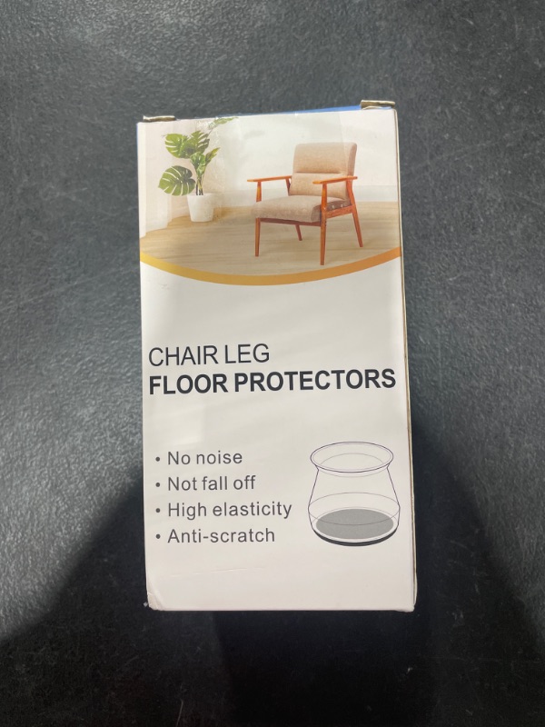 Photo 1 of 24 PC CHAIR LEG FLOOR PROTECTORS 