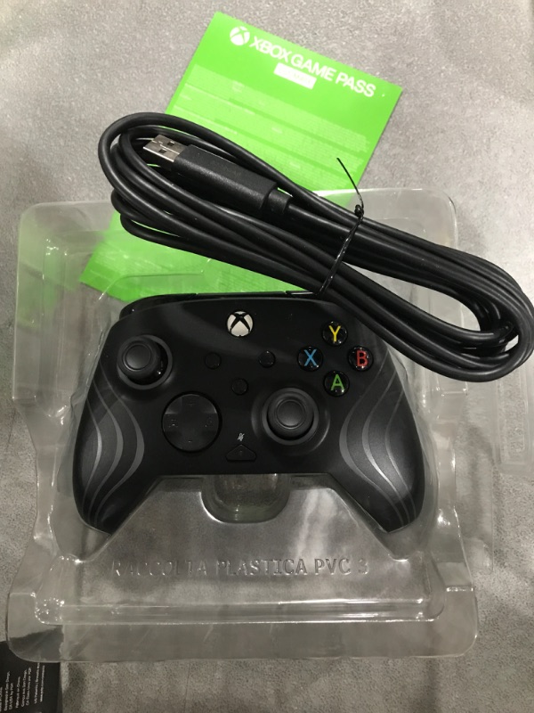 Photo 3 of PDP Afterglow Wave Wired LED Controller for Xbox Series X|S/Xbox One/PC, RGB Lights, Customizable/App Supported - Black