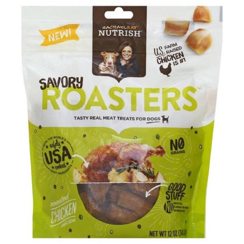 Photo 1 of 12 Oz Rachael Ray Nutrish Savory Roasters Dog Treats, Roasted Chicken Recipe BB: 12/03/23