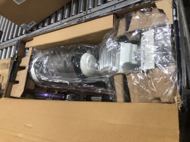 Photo 1 of EUREKA PowerSpeed Lightweight Bagless Upright Vacuum Cleaner with Pet Turbo Brush, for Carpet and Hard Floor, Plum Upright Plum