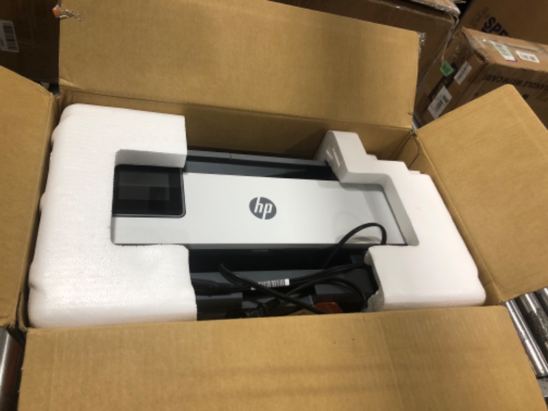 Photo 2 of HP OfficeJet Pro 8034e Wireless Color All-in-One Printer with 1 Full Year Instant Ink,White