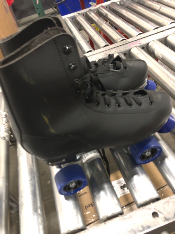 Photo 2 of CHICAGO Skates Premium Black Quad Roller Skates for Boys Beginners Classic Adjustable High-Top Design for Indoor Or Outdoor Skates and Roller Derby
