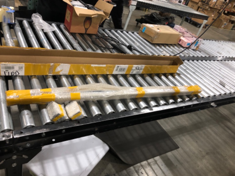 Photo 2 of CHUANGNENG Linear Rail SBR16 1200mm Linear Guide with 2 PCS Linear Guide Rails and 4 PCS SBR16UU Bearing Blocks for DIY CNC Routers Lathes Mills 1200mm SBR16