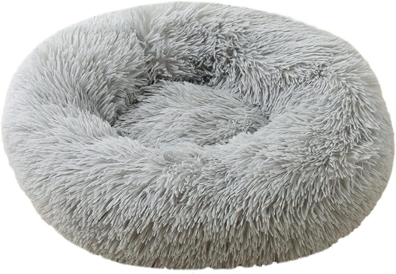 Photo 1 of 50cm Plush Animal Bed- Gray