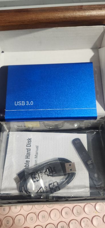 Photo 1 of 2.5" HDD External Case- blue