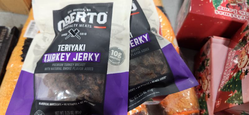 Photo 2 of 2 pack of All Natural Turkey Jerky Teriyaki